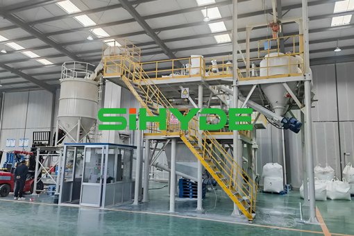 Building material batching production line