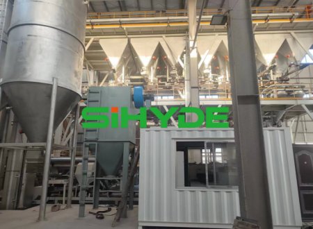 Zhonghaide Fully Automated High-Precision 21-silo Crucible Batching Production Line